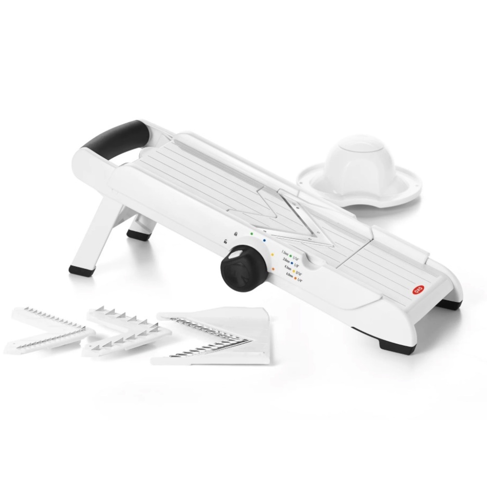 OXO SoftWorks V-Blade Mandoline Slicer NEW kitchen Gadget Adjustable size & cut - Picture 7 of 15